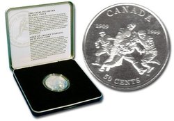 CANADIAN SPORTS FIRSTS -  FOOTBALL -  1999 CANADIAN COINS 07