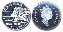 CANADIAN SPORTS FIRSTS -  HOCKEY -  2000 CANADIAN COINS 09