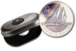 CANADIAN TRANSPORTATIONS -  THE BLUENOSE -  2000 CANADIAN COINS 02