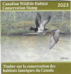 CANADIAN WILDLIFE HABITAT CONSERVATION STAMP -  2023 