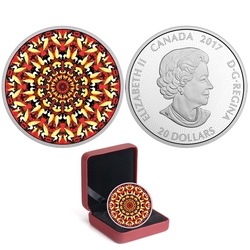 CANADIANA KALEIDOSCOPE -  THE LOON -  2017 CANADIAN COINS 02