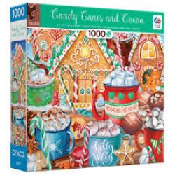 CANDY CANES AND COCOA (1000 PIECES)