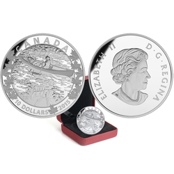 CANOE ACROSS CANADA -  MIRROR, MIRROR -  2015 CANADIAN COINS 05