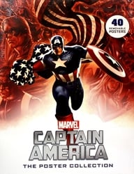 CAPTAIN AMERICA -  40 REMOVABLE POSTERS - POSTER COLLECTION