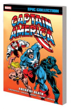 CAPTAIN AMERICA -  ARENA OF DEATH - 1992-1993 (ENGLISH V.) -  EPIC COLLECTION 19