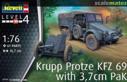 CAR -  KRUPP PROTZE KFZ. 69 WITH 3,7CM PAK 1/76