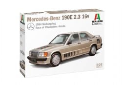 CAR -  MERCEDES BENZ 190E 2.3 16V 1/24 -  ITALERI