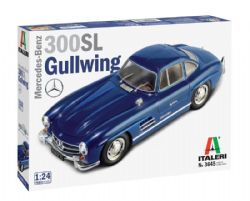 CAR -  MERCEDES BENZ 300 SL GULLWING 1/24 -  ITALERI