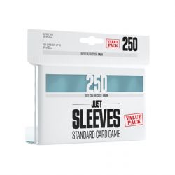 CARD SLEEVES -  STANDARD SIZE - CLEAR -  (250) -  JUST SLEEVES