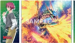 CARDFIGHT!! VANGUARD -  PLAYMAT - KUON & LEVIDRAS EMPIREO -  BUSHI SUPPLIES