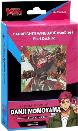 CARDFIGHT!! VANGUARD -  START DECK - TYRANT TIGER (ENGLISH) (P50) SD02 -  DANJI MOMOYAMA