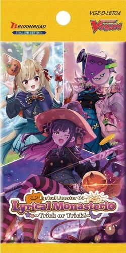 CARDFIGHT!! VANGUARD -  TRICK OR TRICK - BOOSTER PACK (P7/B16) (ENGLISH) LBT04 -  LYRICAL MONASTERIO