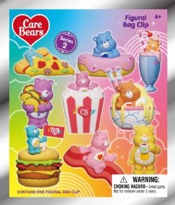 CARE BEARS -  RANDOM 3D FOAM BAG CLIP - SERIES 2