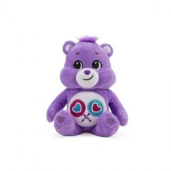 CARE BEARS -  SHARE BEAR - GLITTER BELLY PLUSH (9 IN)