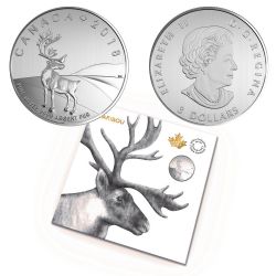 CARIBOU -  2018 CANADIAN COINS
