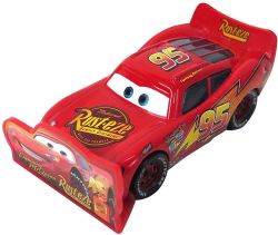 CARS -  LIGHTING MCQUEEN WITH SIGN 1/64