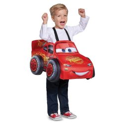 CARS -  LIGHTNING MCQUEEN 3D COSTUME (TODDLER - FITS UP TO SIZE 6)
