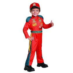 CARS -  LIGHTNING MCQUEEN POP UP COSTUME (TODDLER - ONE SIZE - FITS UP TO SIZE 6)