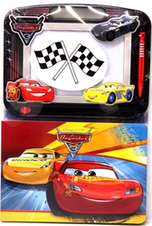 CARS -  LIVRE + ARDOISE MAGIQUE -  CARS 3
