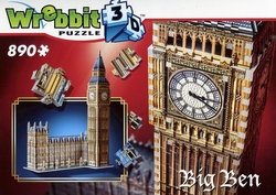 CASTLES, CATHEDRALS AND MONUMENTS -  BIG BEN (890 PIECES)