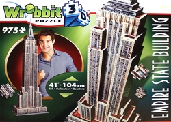 CASTLES, CATHEDRALS AND MONUMENTS -  EMPIRE STATE BUILDING (975 PIECES)