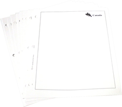 CASTOR -  CASTOR ALBUM WHITE PAGES (PACK OF 15)