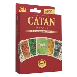 CATAN -  ACCESSORY: BASE GAME CARDS - 6TH EDITION (ENGLISH) -  6E ÉDITION
