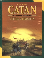 CATAN -  CITIES & KNIGHTS 5-6 PLAYER - EXPANSION (ENGLISH)