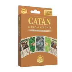 CATAN -  CITIES & KNIGHTS EXPANSION - REPLACEMENT CARDS (ENGLISH)