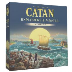 CATAN -  EXPLORERS & PIRATES - EXPANSION (ENGLISH) -  6TH EDITION