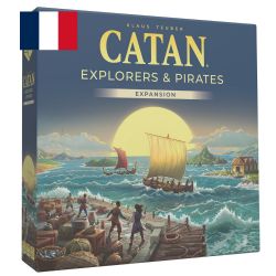 CATAN -  PIRATES ET DÉCOUVREURS - EXPANSION (FRANÇAIS) -  6E ÉDTITION