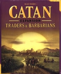 CATAN -  TRADERS & BARBARIANS - EXPANSION (ENGLISH)