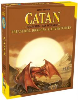 CATAN -  TREASURES, DRAGONS & ADVENTURERS- EXPANSION (ENGLISH)