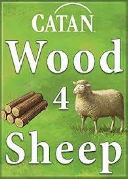 CATAN -  WOOD 4 SHEEP MAGNET