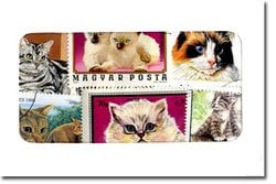 CATS -  50 ASSORTED STAMPS - CATS