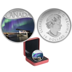 CELEBRATING CANADA'S 150TH -  FLOAT PLANES ON THE MACKENZIE RIVER - NORTHWEST TERRITORIES -  2017 CANADIAN COINS 06