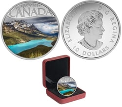 CELEBRATING CANADA'S 150TH -  PEYTO LAKE - ALBERTA -  2017 CANADIAN COINS 11