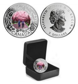 CELEBRATING CANADIAN FUN AND FESTIVITIES -  CHERRY BLOSSOMS -  2019 CANADIAN COINS 04