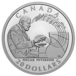 CELEBRATING OSCAR PETERSON -  2022 CANADIAN COINS