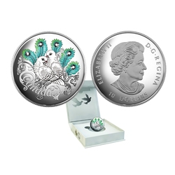 CELEBRATION OF LOVE -  DOVES -  2016 CANADIAN COINS 01