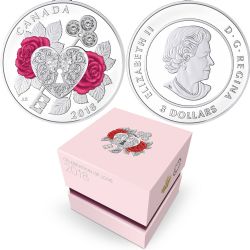 CELEBRATION OF LOVE -  THE KEY TO MY HEART -  2018 CANADIAN COINS 03