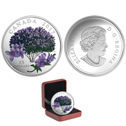 CELEBRATION OF SPRING -  LILAC BLOSSOMS -  2017 CANADIAN COINS 02