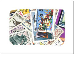 CENTRAL AFRICA -  100 ASSORTED STAMPS - CENTRAL AFRICA