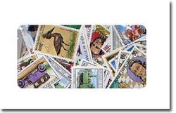 CHAD -  200 ASSORTED STAMPS - CHAD