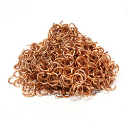 CHAIN MAIL -  1LB RINGS FOR CHAIN MAIL, COPPER
