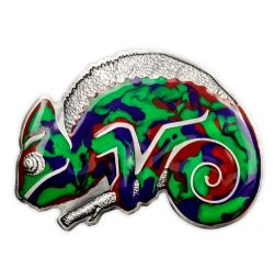 CHAMELEON - FINE SILVER COIN -  2023 BARBADOS COINS