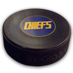 CHARLESTOWN CHIEFS -  OFFICIAL PUCK