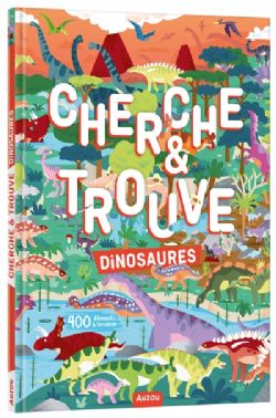 CHERCHE ET TROUVE -  DINOSAURES (FRENCH V.)