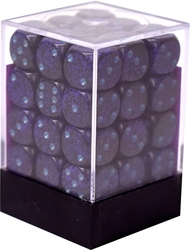 CHESSEX -  36D6 DICE SET, SPECKLED COBALT -  36D6 DICE SET SPECKLED