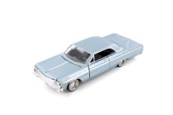 CHEVROLET -  1964 IMPALA, BLUE - 1/24